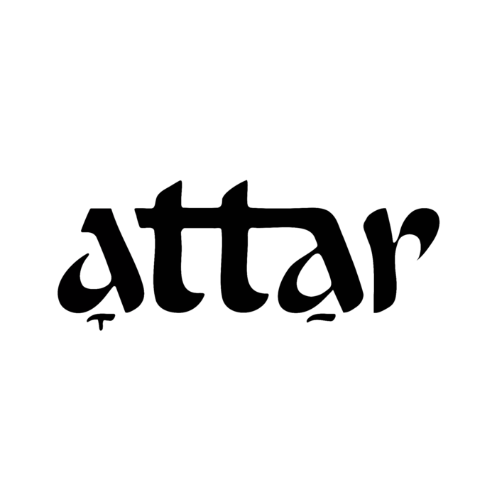 Attar logo — black