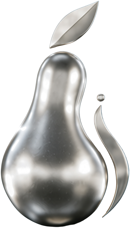 AGASSI silver pear symbol