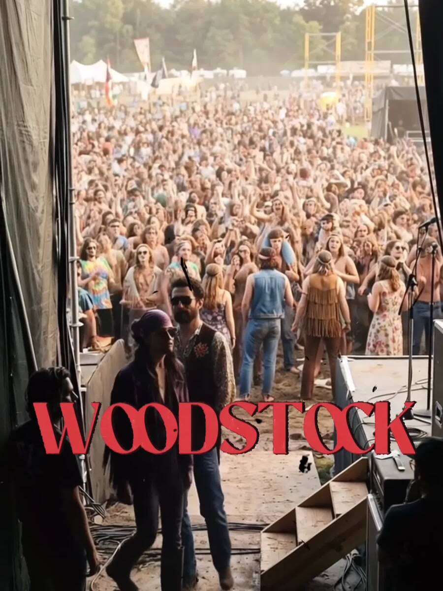 Woodstock film — video poster